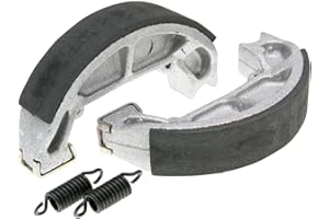 Bremsbacken hinten Polini 100x20mm mit Führungsrille Piaggio Typhoon/NRG