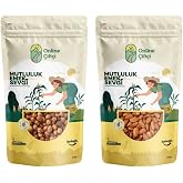 OnlineFarmer Raw Girsun Hazelnut 1Kg + Raw Local Almond 1Kg