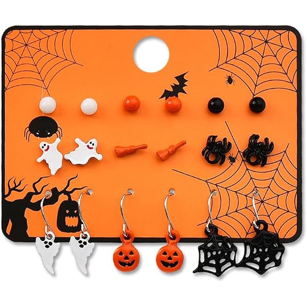 Orecchino con teschio messicano halloween - Gioielli - Orecchini