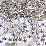 iTemer Strass Steine glitzernden transparent Glitzersteine Flachboden DIY Dekor 1440 pcs -