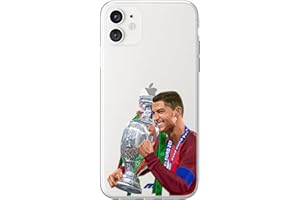 MYCASEFC Cover Calcio Cristiano Ronaldo Portogallo Personalizzata Xiaomi Mi 11 Lite 5G. Custodia da calcio per smartphone per appassionati di calcio, idea regalo, design di alta qualità.