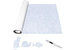 Yuragim Filt, självhäftande metervara, 40 x 220 cm, självhäftande klibbig fyllning, filttyg, filtrulle, självhäftande multifu