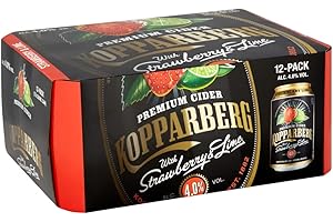 Kopparberg Strawberry and Lime Cider, 12 x 330ml
