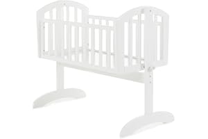Obaby Sophie Swinging Crib (White)