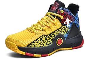 Kmrlofiy Chaussures de Basket-Ball Homme Baskets et Chaussures de Sport pour Homme Chaussure de Basketball Mode Antidérapantes Chaussures Sport Sneaker