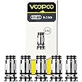 VOOPOO PNP X Coils 5 Pack - 0.15 ohm, 0.2 ohm, 0.3 ohm, 0.6 ohm for DTL/RDL/MTL Vaping, Mesh Coils, Leak Proof Design, No Liquid, No Nicotine (0.15 ohm (60-80W))