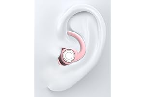 SUPCEAT Tapones para los oídos para dormir y protección auditiva, 2 tamaños, lavables y reutilizables, de silicona, para dormir, festivales, conciertos, trabajar, aprender