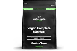 THE PROTEIN WORKS Complete 360 ​​Meal | Galletas con Nata| Nutricionalmente Equilibrado | 100% vegano | Comida rápida y asequible | 2kg