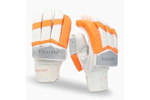 Heritage Academy Cricket Batting Gloves Right Hand Adult Boys Girls Junior Youth Glove Protection - RH