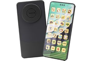 Aolso Telefonleksak för spädbarn, musik leksaker, falska telefonleksaker, telefon för pojkar och flickor, babygå