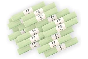 SHOPPERPACK 200 Sacchi per Umido Organico Compostabili cm 70x110 110 litri - 20 Rotoli da 10 pezzi - Sacchetti per raccolta rifiuti umidi (200)