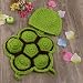 Tinksky Newborn Photography Baby Infant Newborn Handmade Crochet Beanie Hat Crochet Baby Photo Props (Green)