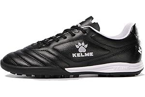 KELME Football Boots Men's Breathable Turf Trainers Outdoor Cleats Athletics Sneakers Teens Professional Wear-Resistence Soccer Shoes Non-Slip