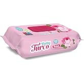 Baby Turco G&uuml;l Kokulu Islak Bebek Havlusu 12x90 Adet