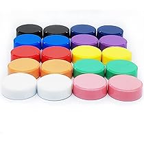 PYJLBX Lot De 20 Aimant Frigo - Petit Aimant Puissant Cœur, Noirs