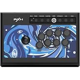 PXN 008 Arcade Stick, Arcade Fight Joystick PS3/PS4/Xbox One/Xbox Series X &amp; S/Switch/PC Windows i&ccedil;in, Turbo fonksiyonlu, yuv