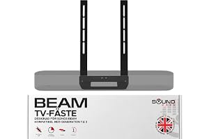 Sound Bass Soundbar TV-fäste för Sonos Beam Gen 1 & 2 Endast