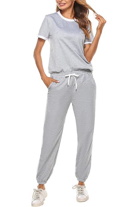 Amazon Conjunto Chandal Mujer Corto Set Mujer Conjunto De Piezas