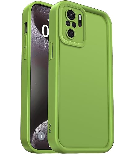 Topme Custodia In Pelle Siliconica Per Redmi Note 10S / Note 10 (4G) / POCO M5s - Blu Zaffiro - 6