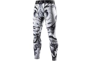 LAFROI YSK08 Collants de Compression à séchage Rapide pour Homme