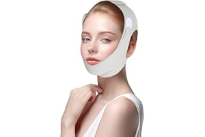 AISIKOO V Kinnmaske, Doppelkinn Entferner, Kinnmaske Doppelkinn Straffer, Doppelkinn Maske, Wiederverwendbare Kinnmaske Schlafen, Chin Strap für Doppelkinn und schlaffe Gesichtshaut, Grün