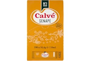 CALVE' Calvé Senape monodose in bustina - 198X10 ml