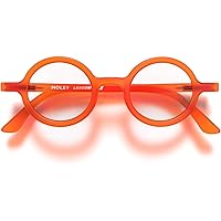 Rétro Rotondo Spacco Bfocal Occhal Da Lettura Uomo Donna Molla - Foto 6