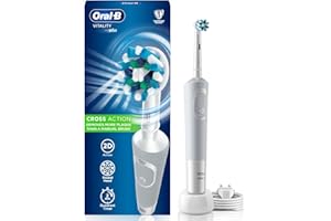 ‎ORAL-B Oral-B Vitality 100 CrossAction - Elektryczna szczoteczka do zębów - Biała - 1 uchwyt i 1 główka szczoteczki - 1 sztuk