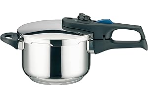 ELO 99389 - Pentola a pressione Praktika XS, 2,7 litri, acciaio inossidabile, senza_rivestimento