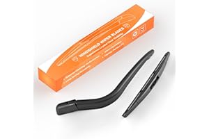 GEARMONSTER Bras d'essuie-glace arrière Bras d'essuie-glace arrière Jeu de balais d'essuie-glace arrière Kit d'essuie-glace pour Toyota Yaris 1999 2000 2001 2002 2003 2004 2005 Remplacement bras