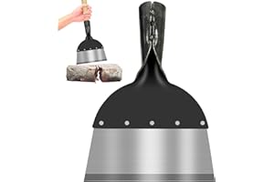 BJPERFMS Multifunctional Garden Cleaning Shovel, Cleaning Shovel for Grass, Multi-Functional Outdoor Garden Cleaning Shovel, 21CM Multifunctional All-Steel Garden Cleaning Shovel for Farm Garden