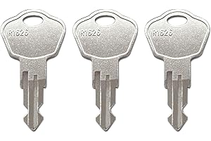 KEYPOWER 3 Replacement Keys for Sentry Safe Key Code 3A2-3W2 Works Sentry Safe Model 1100 and 1170 Small Medium Chest Large File and More(3A2)