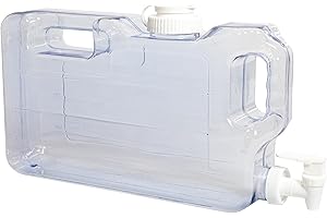 BRICOMIRAS Dispensador de Agua fría Nevera | Dispensador de Agua de: 3-3,8-4,2-5,7 y 7,2 litros a Elegir | Garrafa dispensadora de Agua para frigoríficos Libre de BPA | Dispensador Reutilizable Agua (4.2L)