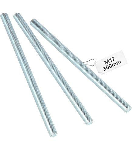 Hongu BARRA FILETTATA ZINCATA FILETTO PASSO MA METRI 1 M20 BARRE FI Minuteria Old Hongu 7421130495437 - Foto 10