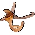 LINRAX GS1 Support de Guitare Sol, Support Guitare en Bois Universel X-Frame, Stand Guitare Pliable pour Guitare Acoustique Classique Électrique Basse Ukulele Mandoline, Accessoires de Guitare