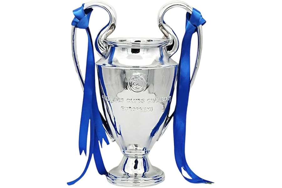 JHRFU Europa Football Champions Trophy European League Trophies Replica Fans Collectibles And Gifts Desktop Decorations,32cm/12.6inch