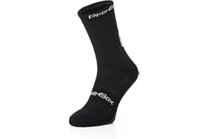 PREMSOX.COM PremSox Football Grip Socks Junior Boys Non Slip Sports Sock featuring AntiSkid Rubber Pads inside and out Low Mid-Calf Non Slip Cushion Crew Team for Running, Rugby, Fitness