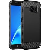 JETech Ultra Sottile Cover per Samsung Galaxy S7, Magro Cellulare Custodia con Assorbimento Degli Urti e Progettare in Fibra 