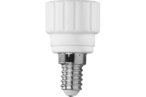 MIRATIC Adapter för Ljuskälla E14/GU10 E14 till GU10 Omvandlare för Lamphållare Lampsockel Adapter Från E14 till GU10