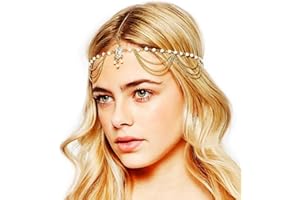 Yean Bandeaux chaînes pour femmes, avec pendentif, de style bohème