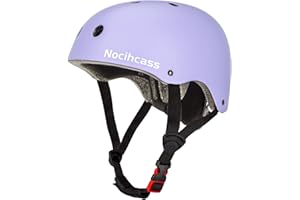 ‎NOCIHCASS Skateboard-Helm CE CPSC-zertifizierter Skaterhelm - Multifunktions-Fahrradhelm für Kinder Jugendliche Erwachsene, Skaten Scooter Fahrrad Rollerblades Longboard Hoverboard Klettern BMX-Helm