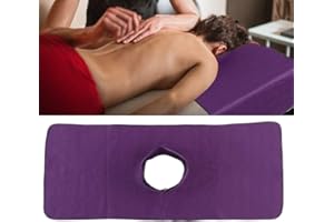 TMISHION 35 x 90cm Spa Massage Towel, Massage Bed Sheets, Salon Massage SPA Couch Soft Cotton Bed Cover Protector with Face Breath Hole Reusable Spa Steam Massage Towel Washable Beauty Salon Bed Sheet