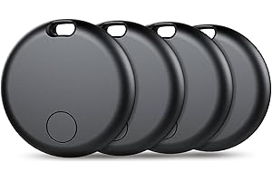 AJBLG Smart Tag Schlüsselfinder, Air Tracker Tag Kompatibel mit Apple Wo ist? APP (Nur iOS, Nicht für Android), Koffer Tracker für Gepäck/Taschen/Key, IP67 wasserdicht