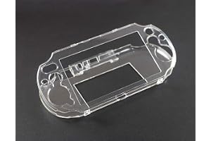 guanximaoyi Clear Hard Case Transparent Crystal Protective Cover Shell Skin for Sony psv2000 Psvita PS Vita PSV 2000 Crystal Body Protector