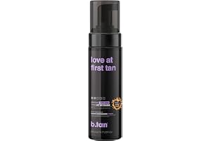 b.tan Mousse Autobronzante | Love At First Tan - 1 Heure de Base Violette Qui élimine les Tons Orangés