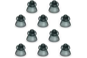 DLUSHE Pack de 10 cúpulas Power Dome para audífonos con auriculares de Phonak, Unitron y Hansaton. Tulipas talla S de 10mm de diámetro.