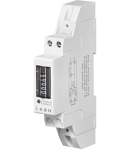 Orno VIRONE digitális fogyasztásmérő, 3 fázisú, 80A, 3 modul, DIN TH-35MM – Titán Electric