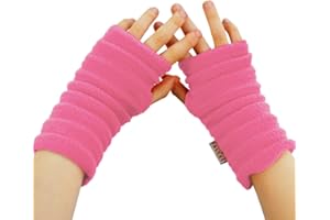 Anna Falcke Wristee® Infant(4-6yrs) Kids Fingerless Gloves | Thermal Unisex Infant Hand Warmer with Thumbhole(Pink)