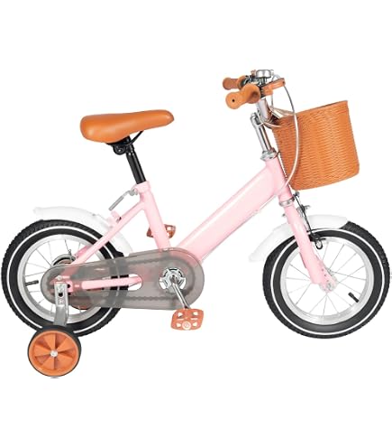 Dino Bikes Vélo Enfant Bluey 12 Pouces - Vélo Fille Avec Stabilisateurs