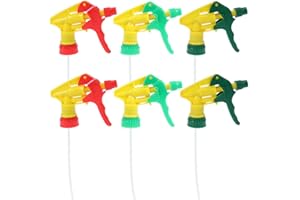 YUMIN TêTe de Buse de Bouteille de PulvéRisation de PulvéRisateur de Gâchette RéSistante Aux Produits Chimiques 6 PièCes